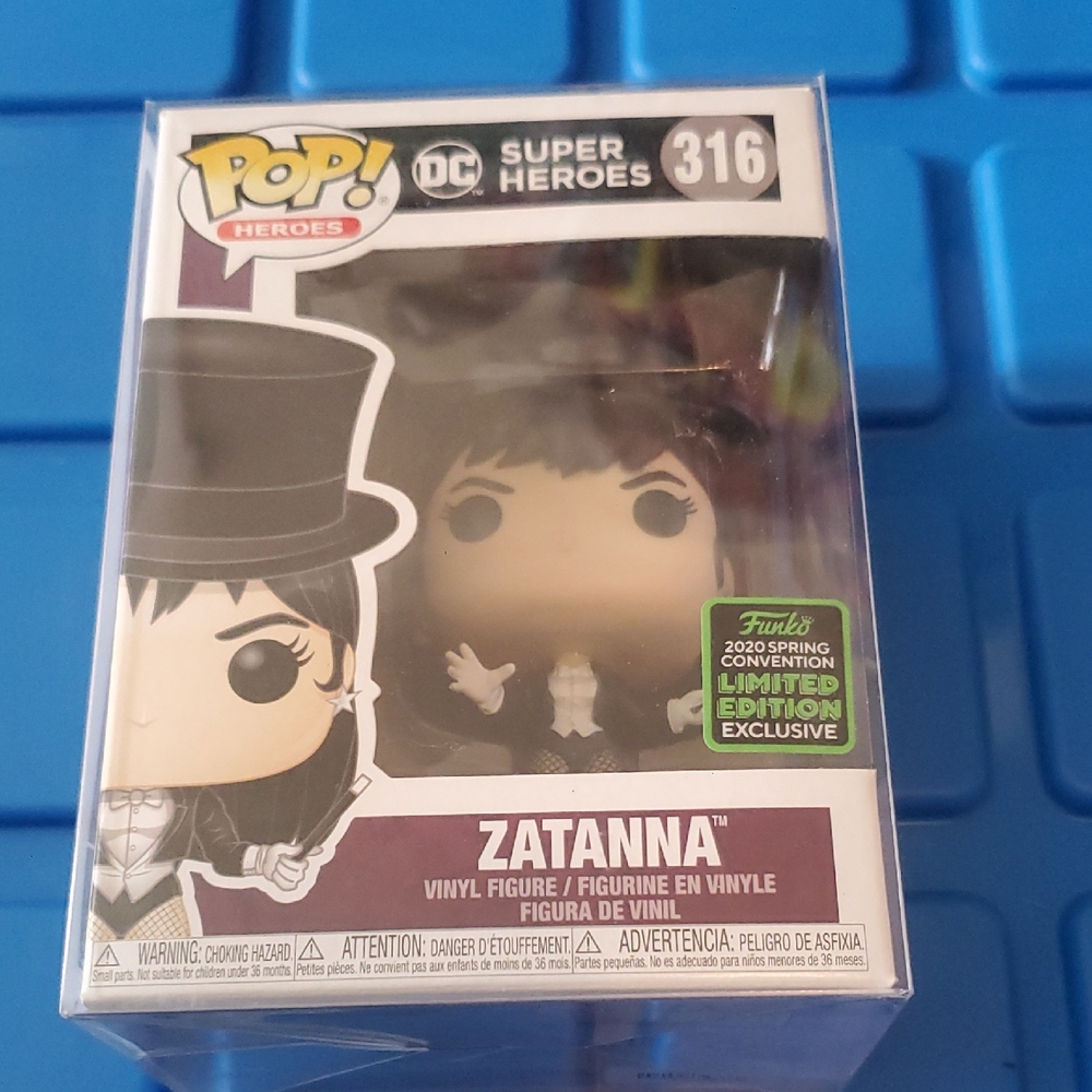 Dc Super Heros Zatanna #316 Funko Pop Limited Edition